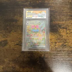 Pokemon TCG: Venusaur ex 198/165 S&V 151 SIR ACE 10 Gem Mint - Image 1