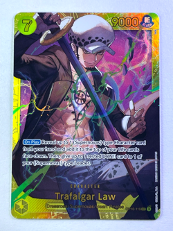 One Piece Royal Blood Trafalgar Law SEC Full Art OP10-119 Foil English NM - Image 1