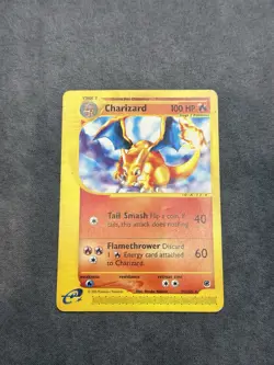 Pokemon TCG Charizard 39/165 Expedition Set Rare Non Holo - Image 1