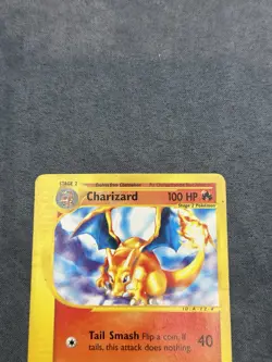 Pokemon TCG Charizard 39/165 Expedition Set Rare Non Holo - Image 2