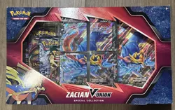 Pokemon TCG: Zacian V-Union Special Collection Factory Sealed Box Evolving Skies 820650809071 - Image 1