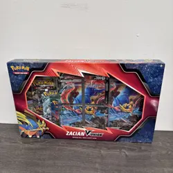 Pokemon TCG: Zacian V-Union Special Collection Factory Sealed Box Evolving Skies 820650809071 - Image 1