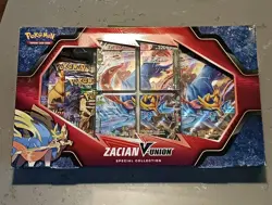 Pokemon TCG: Zacian V-Union Special Collection Factory Sealed Box Evolving Skies 820650809071 - Image 1