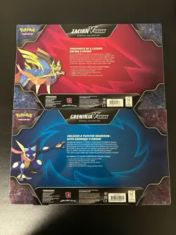 Pokemon TCG: Zacian V-Union & Greninja Special Collection Factory Sealed Box - Image 2