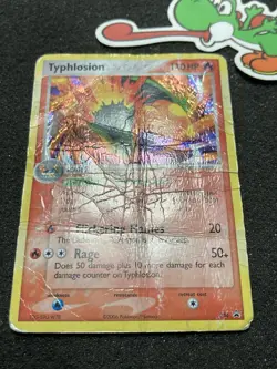 034 TYPHLOSION Black Star Promo 2006 Cosmos Holo Pokemon TCG - HP/DMG - Image 2