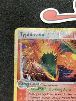 034 TYPHLOSION Black Star Promo 2006 Cosmos Holo Pokemon TCG - HP/DMG - Image 3