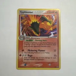 2006 Pokemon Typhlosion Holo Black Star Promo #034 Pokemon DMG - Image 2
