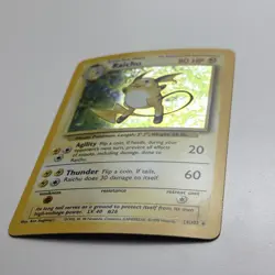 1999 Pokemon Base Set Raichu 14/102 Holo Rare NM VLP Wizards WOTC #14 - Image 5