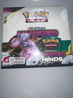Pokemon TCG Sun & Moon Unified Minds rare Booster Box Factory Sealed 36 Packs - Image 1