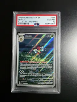 2024 Ledian 144/142 Sv07: Stellar Crown Holo English Illustration Rare PSA 10 MT - Image 1