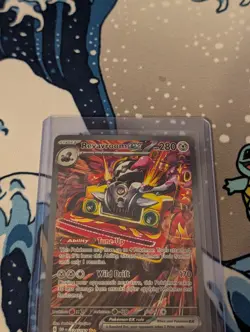 Pokemon TCG Revavroom ex 224/197 Sv03: Obsidian Flames SIR Card NM - Image 2