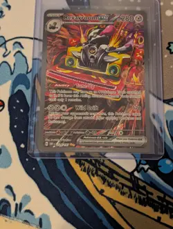 Pokemon TCG Revavroom ex 224/197 Sv03: Obsidian Flames SIR Card NM - Image 3
