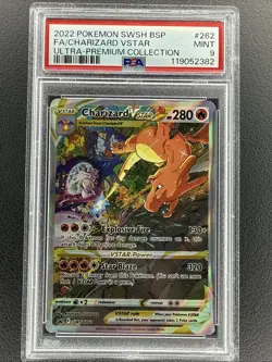 Charizard VSTAR SWSH262 SWSH: Sword & Shield Promo Cards Holo PSA 9 - Image 1