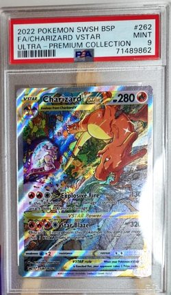 **PSA 9** Charizard VSTAR Swsh262 Swsh: Sword & Shield Promo Cards Holo - Image 1