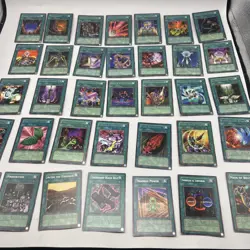 35 Vintage Yugioh Cards 1996 VGC All Silver Rare Lot As Shown Excellent T4427 - Image 1
