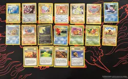 Lot Of 18 Vintage Pokemon Cards Neo Revelation Yuka Morii Komiya Non Holo Old - Image 1