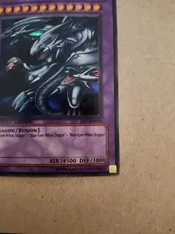 Yu-Gi-Oh Blue-Eyes Ultimate Dragon JMP-EN005 Limited Edition Secret Rare Card 🔥 - Image 2