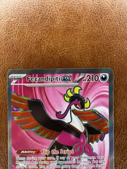 Fezandipiti ex 084/064 Sv: Shrouded Fable Holo Pokemon Card Full Art - Image 2