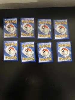 Pokemon Mega Charizard X & Oricorio EX Holo Card Lot - 8 Cards - MEP EN Set - Image 5