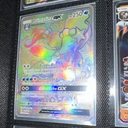 Primarina GX Secret Rare Holo 149/145 Sun & Moon Pokemon TCG Card - Image 1