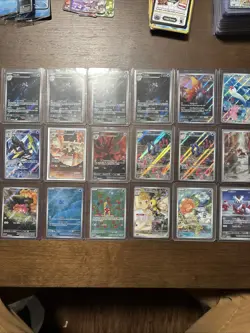 Pokemon Scarlet & Violet Illustration Rare Card Lot (18 Cards) - Image 1