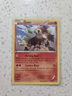 Entei 14/98 XY Ancient Origins Regular Pokemon Card - Image 1