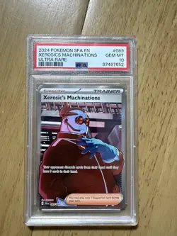 Pokemon TCG Shrouded Fable Xerosic's Machinations Trainer Card 89/64 PSA 10 - Image 1