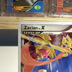 Pokemon TCG Zacian LV. X Celebrations Sword & Shield Promo Card SWSH135 NM - Image 3