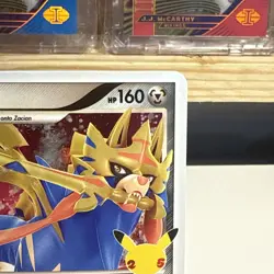 Pokemon TCG Zacian LV. X Celebrations Sword & Shield Promo Card SWSH135 NM - Image 4
