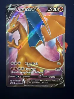 Charizard V - SWSH050 SWSH: Sword & Shield Promo Cards - Pokemon Card - NM - Image 1
