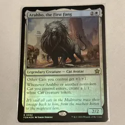 Arahbo, the First Fang Foundations Foil - Image 1