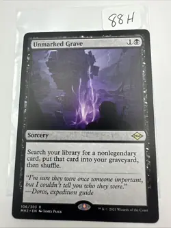 MTG Unmarked Grave NM Modern Horizons 2 Mh2 - Image 2