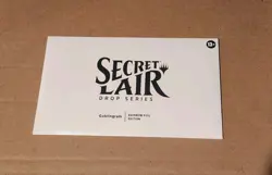 MTG Goblingram Secret Lair RAINBOW FOIL EDITION Brand New Sealed 🔥 - Image 1
