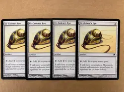 MTG 4x Ur-Golem's Eye # 155 Darksteel Pauper Modern Magic the Gathering x4 NM - Image 1