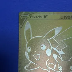 Pokemon Card TCG - Pikachu V - Celebrations Golden Promo Card SWSH145 - Image 3