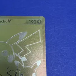 Pokemon Card TCG - Pikachu V - Celebrations Golden Promo Card SWSH145 - Image 4