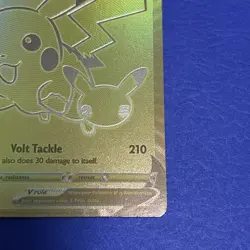 Pokemon Card TCG - Pikachu V - Celebrations Golden Promo Card SWSH145 - Image 5