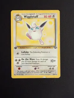Pokemon Wigglytuff - 1st Edition - Jungle (32/64) - Damaged - Image 1