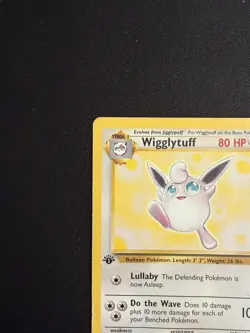 Pokemon Wigglytuff - 1st Edition - Jungle (32/64) - Damaged - Image 3