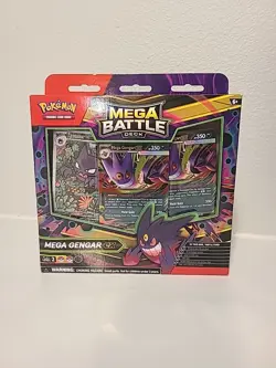 Pokemon TCG MEGA BATTLE DECK Mega GENGAR EX Includes HAUNTER PROMO - Image 1