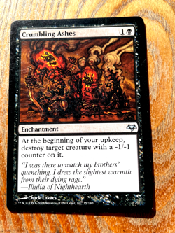 Crumbling Ashes Eventide Regular Unused excellent condition hard to find look!!! - Image 1