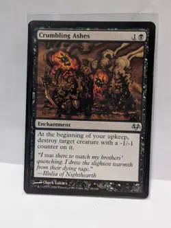 X1 Crumbling Ashes Eventide Regular x1 enchantment - Image 1
