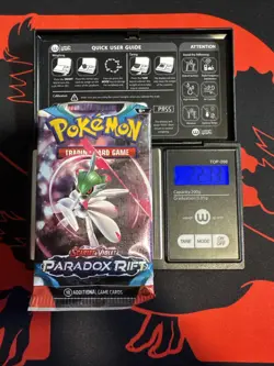 22.73g HEAVY - Pokemon TCG S&V Paradox Rift Booster Pack Sealed / Semi GoDU - Image 1