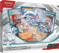 Reshiram EX Box Pokemon TCG Collectors Box with Promo and Booster Packs - Image 1