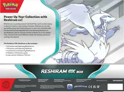 Reshiram EX Box Pokemon TCG Collectors Box with Promo and Booster Packs - Image 2