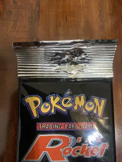 Pokemon Team Rocket Vintage Booster Pack Unlimited Gyarados Art BOX FRESH! - Image 3