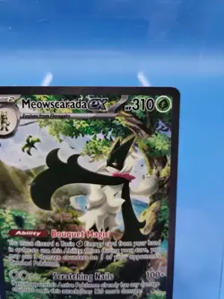 Pokemon Meowscarada EX TCG 256/193 Paldea Evolved Special Illustration Rare Holo - Image 2