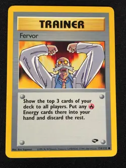 Pokemon Fervor 124/132 Common (NM) - Image 1