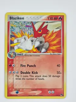 POKEMON TCG BLAZIKEN 1/17 HOLO RARE LP POP SERIES 1 - Image 1