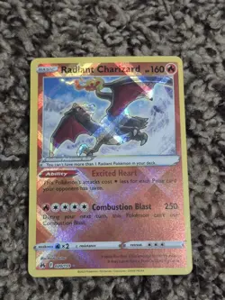 Pokemon TCG Radiant Charizard Crown Zenith 020/159 NM Condition - Image 1